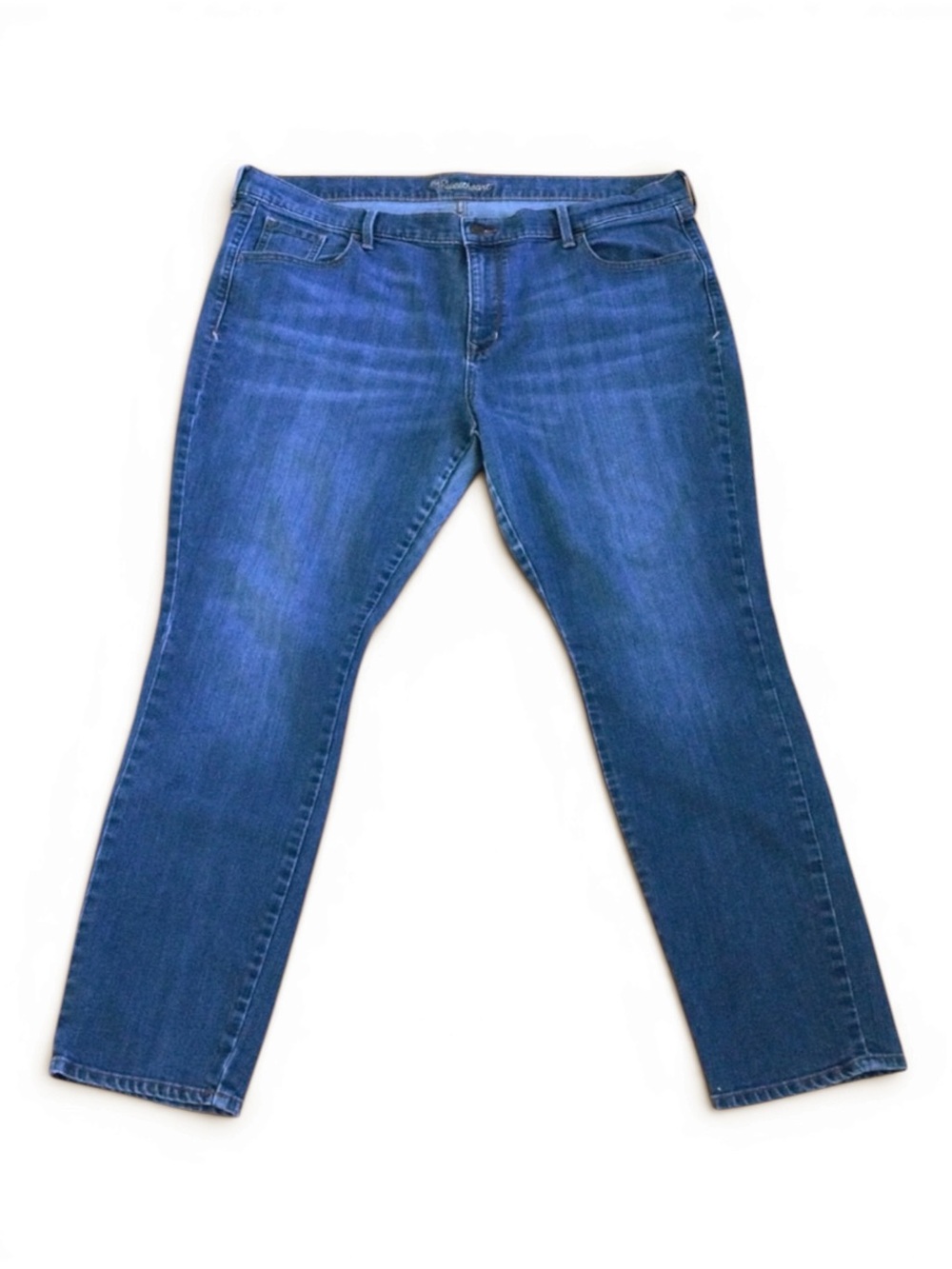OLD NAVY The Sweetheart Mid‑Rise Bootcut Jeans, Medium Wash Plus Size 20 - Picture 2 of 9